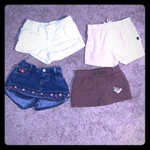 4 pairs of kids shorts - Size 2-3